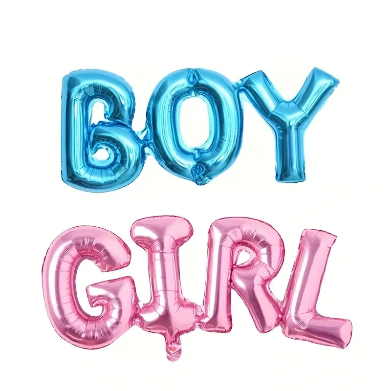 Fóliové balónky BOY GIRL - růžová, modrá
