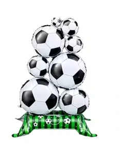 Fóliový balónek - fotbalové míče