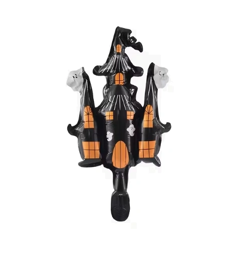 Halloweenských balónek – strašidelný hrad (30 cm)
