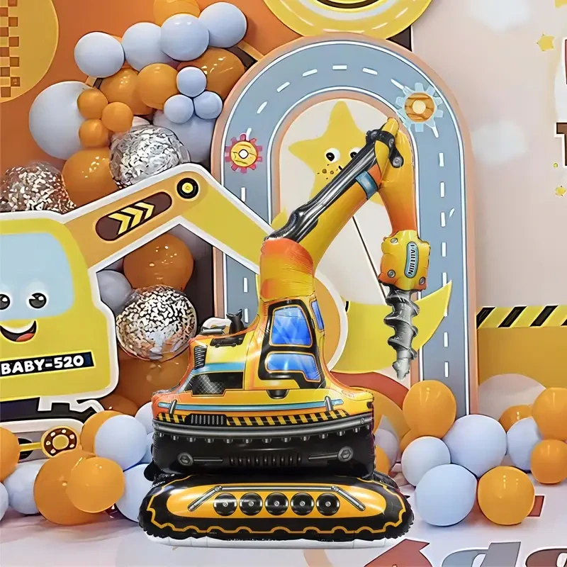 Fóliový balónek bagr (140 cm)