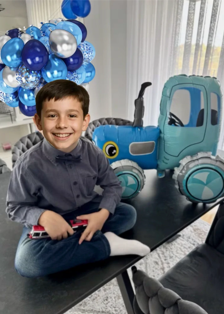 Fóliový balónek – traktor 55 cm