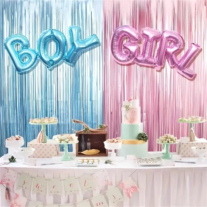 Fóliové balónky BOY GIRL - růžová, modrá