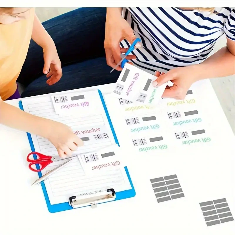 Stírací samolepky na výrobu losů - 10 ks