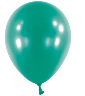 Sada latexových balónků - zelená (10 ks) 12 cm