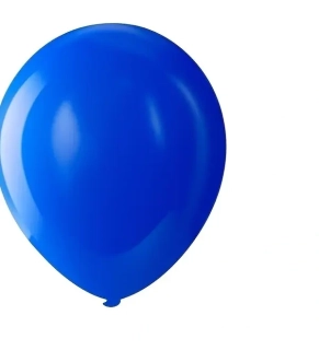 Sada latexových balónků - Královsky modrá (10 ks) 12 cm